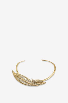 Tohum Design Goldener Halsreif Botanicals Gentle Whisper