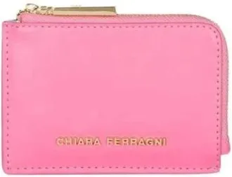 Chiara Ferragni Monedero con bolsillo para monedas y ranuras para tarjetas - Accessories - Mujer - Rosa - ONE SIZE