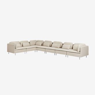 Sklum Sof&aacute; Modular Rinconera De 7 Piezas Oriol Sklum