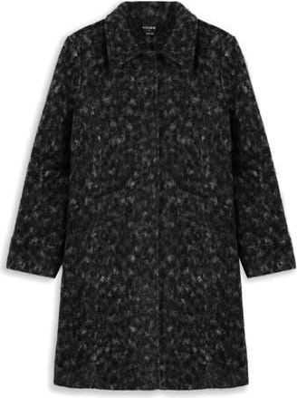 Noize Tweed Plaid Coat in Black Mix at Nordstrom Rack, Size X-Small Regular