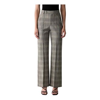 Patrizia Pepe Pantaloni a gamba larga - - Trousers - Donna - Beige - L