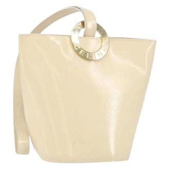 Celine Bolso de Hombro Vintage Pre-owned - Pre-owned - Mujer - Beige - ONE SIZE