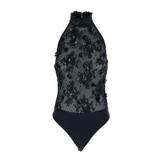 Retrof&ecirc;te Donna, Top, Nero, M, new