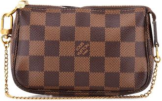 Louis Vuitton Pochette Accessoires Damier Mini clutch bag - Bruin