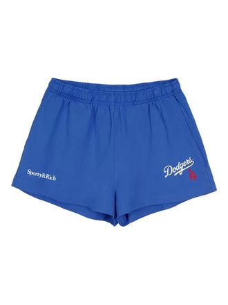 Sporty & Rich cotton shorts - Blue