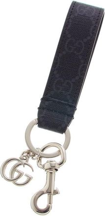 Gucci Double G Gg Supreme Canvas Canvas Key Chain