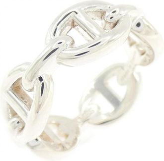 Herm&egrave;s Silver 925 Band Ring (Pre-Owned)