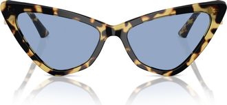 Jimmy Choo London 0jc5008 Bold Tortoiseshell Cat-Eye Sunglasses