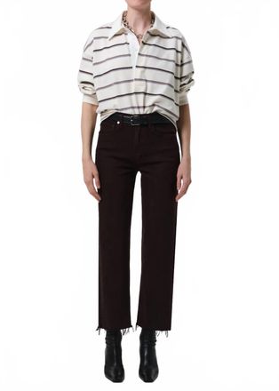 Citizens Of Humanity Palma Straight Leg Jeans In Carob