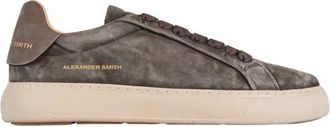 Alexander Smith Soho - Heren - Sneakers - Bruin - 41 EU - Leer - Schoenen
