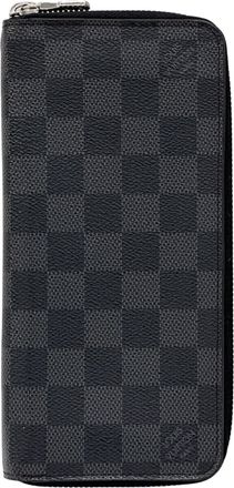 Louis Vuitton Black Damier Graphite Damier Graphite Canvas Long Wallet (Bi-Fold) (Pre-Owned)