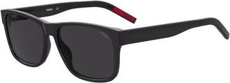 HUGO BOSS Grey Square Mens Sunglasses HG 1260/S 0807/IR 57