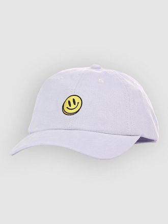 THE DUDES Smiley Dad Cord Cap pink