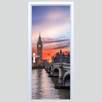 OEM Pegatina De Tela Para Puerta Big Ben 273pd