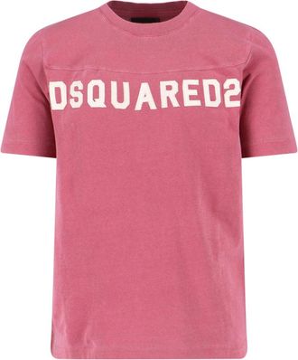 Dsquared2 Short-Sleeve Crew Neck T-Shirt With Timeless Silhouette