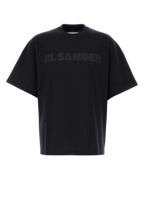 Jil Sander Midnight Blue Cotton Oversize T Shirt