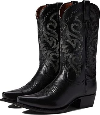 Dan Post Milwaukee Cowboy Boots Black : 10.5 2.5E - Extra Wide, Leather