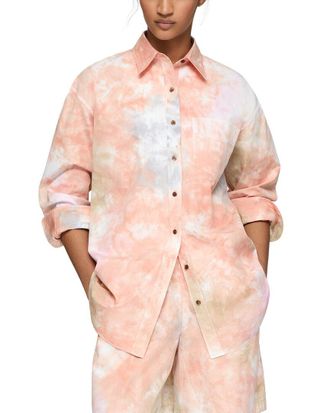 Lafayette 148 New York Boyfriend Oversized Shirt
