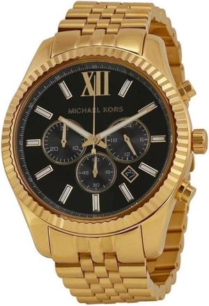 Michael Kors Analoog Quartz Horloge - Heren - Horloges - Geel - ONE Size - Accessoires