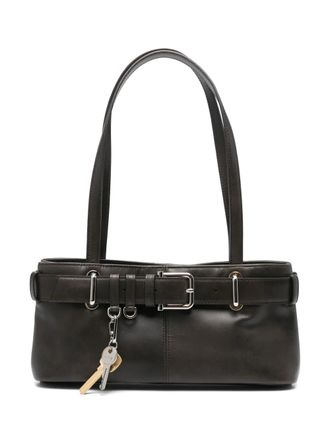 Osoi Brocle shoulder bag - women - Cotton/Calf Leather - OS - Brown