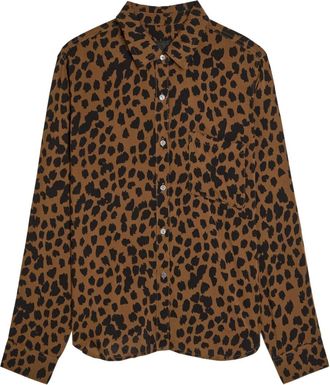 Rails Josephine animal-print shirt - Brown