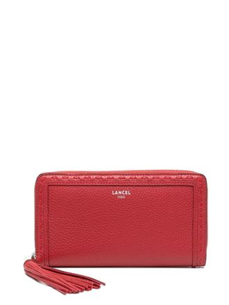 Lancel Premier Flirt zip-around wallet - Red