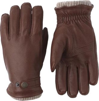 Hestra Noords Elandleer Winterhandschoen - Heren - Handschoenen - Bruin - 7 IN - Leer - Accessoires
