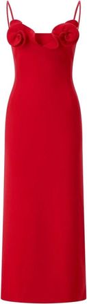 Magda Butrym Maxi Jurk - Dames - Feestkleedjes - Rood - 2XS - Kleedjes