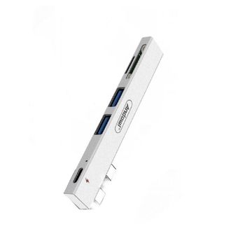 Trade Shop Trade Shop - Hub Usb Q-hu810 5in1 Da Tipo C A Hub Usb Per Macbook Pro Con Connessione Tipo C