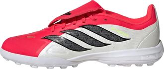 adidas Predator League Fold-Over Tongue TF Lucid Red Black White JR7917