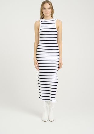 Gestuz Jurk Slim fit white black