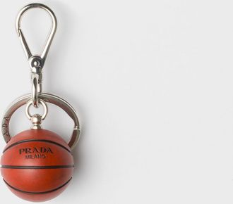 Prada Metal basketball keychain