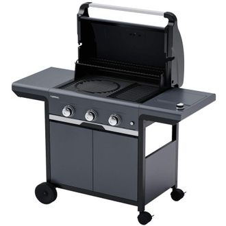 Campingaz Barbecue a Gas Campingaz 3 Fuochi Select 3 EXS Griglia Piastra In Ghisa Fornello