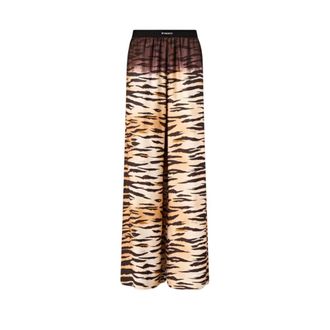 Pinko Wide Trousers, female, Multicolor, Size: XS Wide Trousers