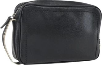 Ferragamo Pre-owned Clutches, female, Black, Size: ONE SIZE Pre-owned Clutch Bag