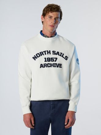 North Sails Sweatshirt Archiefstijl met oogje