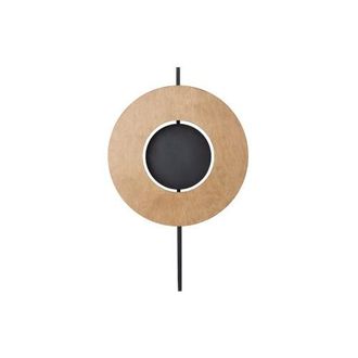 OEM Applique Sunset Natural A Legno/nero Gx53 8w Nowodvorski