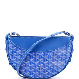 Goyard Hirondelle Shoulder Bag Coated Canvas and Leather