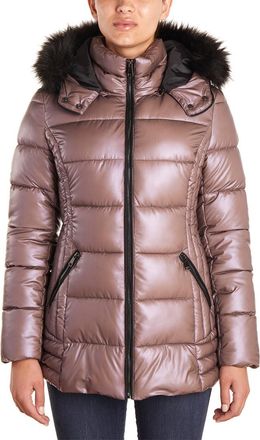 Nanette Lepore Iridescent Puffer Jacket