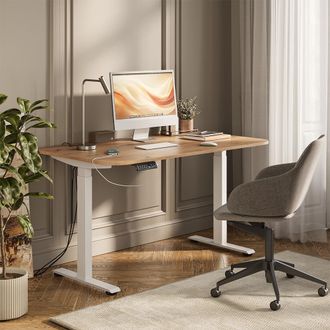 Vicco Escritorio Elevate, Blanco/artesano, 140 X 80 Cm, Vicco