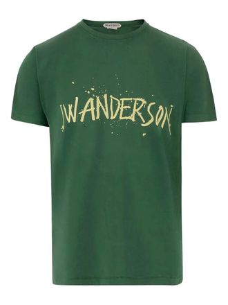 J.W.Anderson T-shirt con logo - Verde