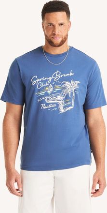 Nautica Big & Tall Spring Break Graphic T-Shirt
