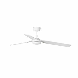 Netlighting Punt White 3 Blade Ceiling Fan With DC Motor