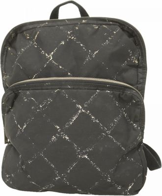 Chanel Black Nylon Backpack (Pre-Owned)