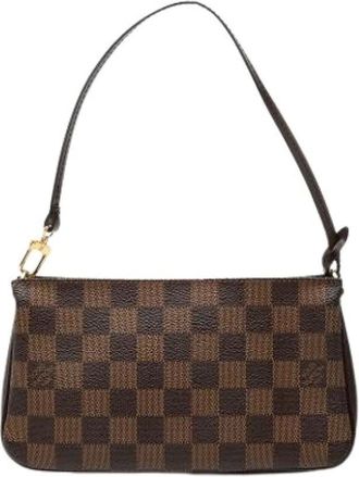 Louis Vuitton Pre-owned Shoulder Bags, female, Brown, Size: ONE SIZE Pre-owned Navona