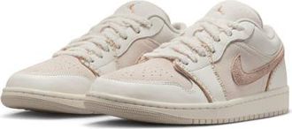 Nike Jordan Air Jordan 1 Low SE Basketball Sneaker in Light Ore Wood Brown/Sail at Nordstrom, Size 10.5