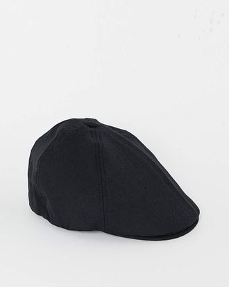 HUGO BOSS Flat Cap - Black