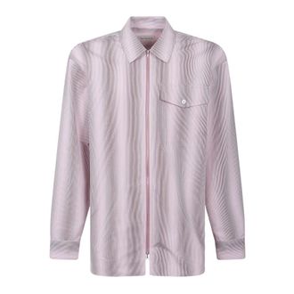 Dries Van Noten Casual Shirts, male, Pink, Size: XL Croomson 3063 M.w. Shirt