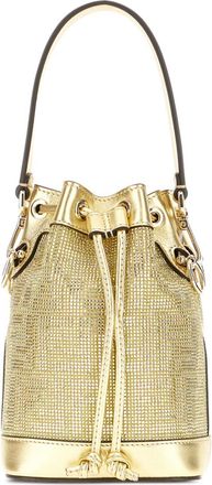 Fendi Mon Tresor kleine bucket-tas - Goud