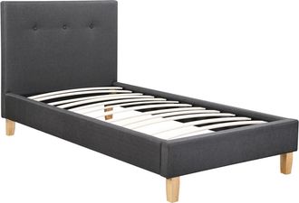 Habitat et Jardin Habitat Et Jardin - Cama elise - 90 X 190 Cm - Gris Oscuro